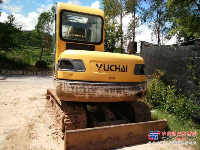 云南出售转让二手5800小时2010年玉柴YC60挖掘机