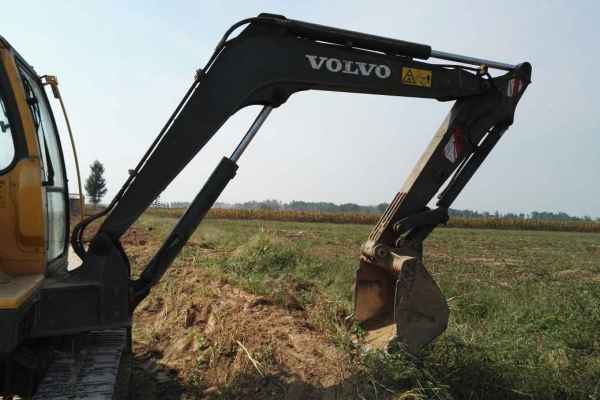 陕西出售转让二手5955小时2009年沃尔沃EC55B挖掘机