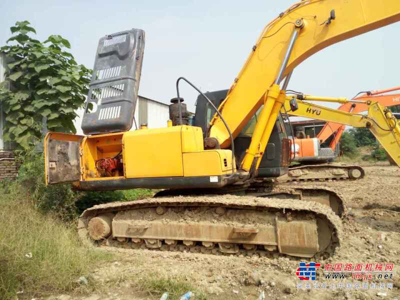 陕西出售转让二手3500小时2013年现代R225LC挖掘机