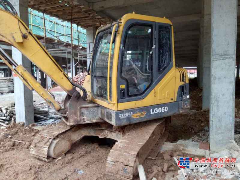 江西出售转让二手4900小时2013年临工LG660挖掘机
