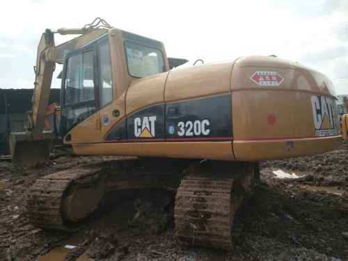 云南出售转让二手7842小时2008年卡特彼勒320C挖掘机