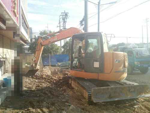 陕西出售转让二手4000小时2010年凯斯CX75挖掘机