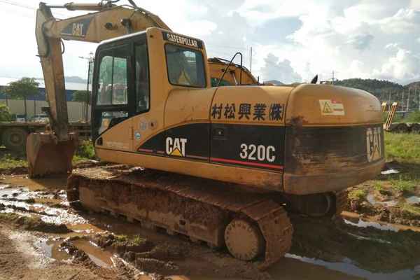 云南出售转让二手17680小时2008年卡特彼勒320C挖掘机