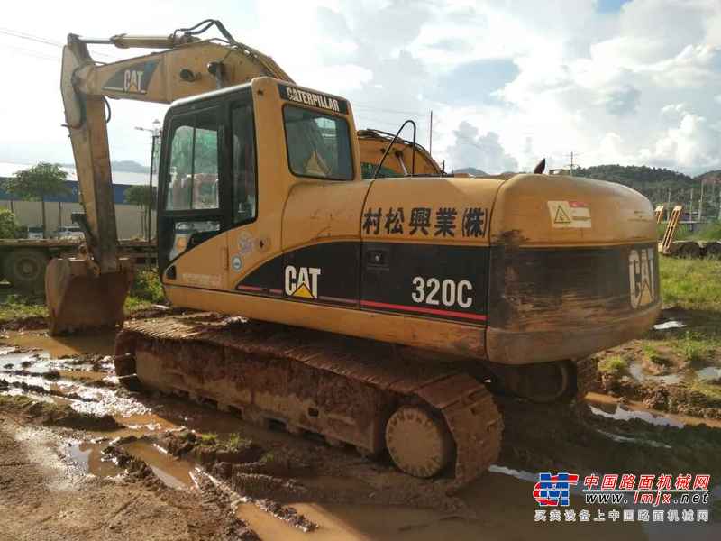 云南出售转让二手17680小时2008年卡特彼勒320C挖掘机