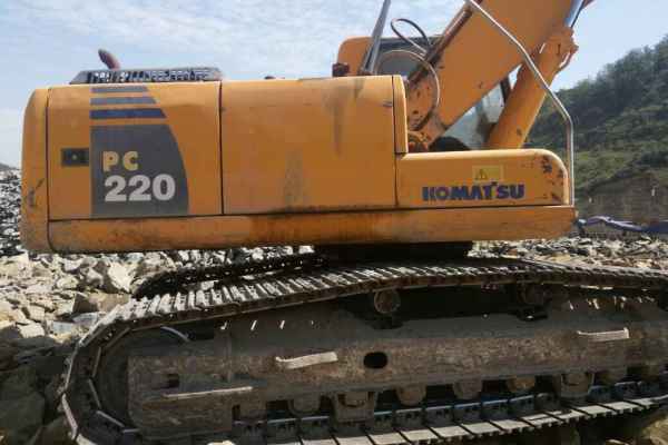 陕西出售转让二手7000小时2013年龙工LG6235挖掘机