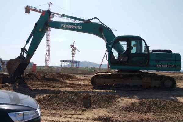 陕西出售转让二手7000小时2010年山河智能SWE230挖掘机