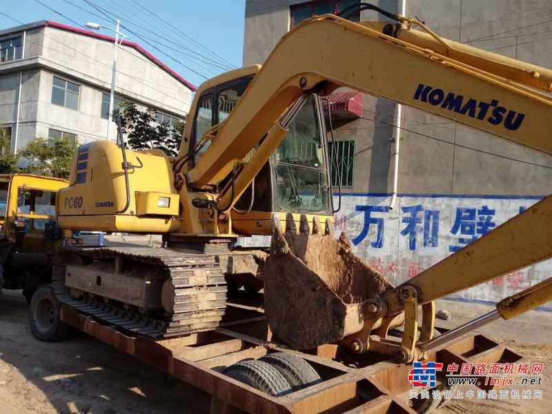 山西出售转让二手5960小时2010年小松PC60挖掘机