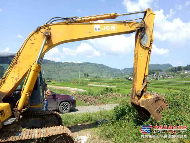 云南出售转让二手6200小时2009年山重建机JCM913C挖掘机