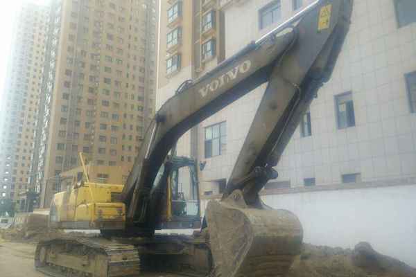 陕西出售转让二手10000小时2009年沃尔沃EC210BLC挖掘机