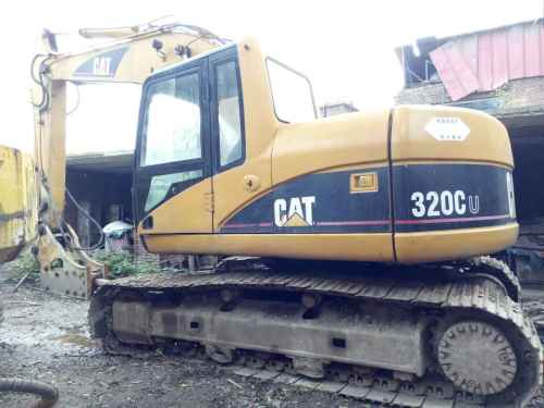山西出售转让二手8000小时2002年卡特彼勒320CU挖掘机