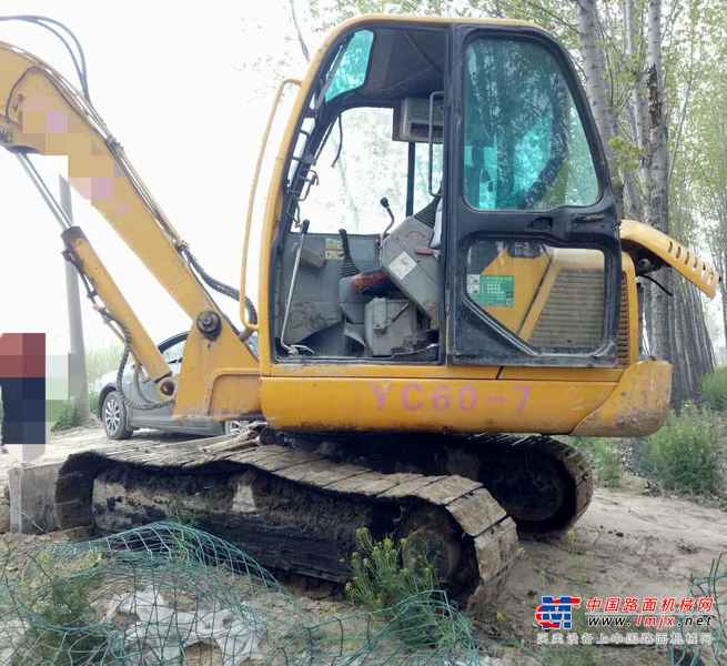 河南出售转让二手10000小时2006年玉柴YC55挖掘机