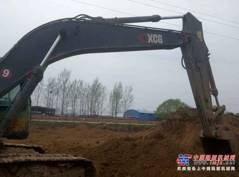 河南出售转让二手10000小时2008年徐挖XCG210LC挖掘机