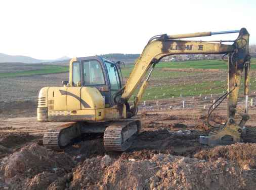 湖北出售转让二手5300小时2013年力士德SC60挖掘机