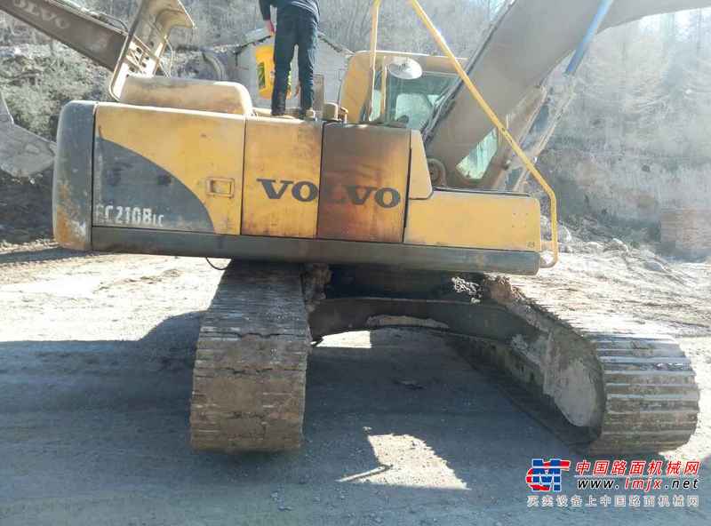 山西出售转让二手17620小时2011年沃尔沃EC210BLC挖掘机
