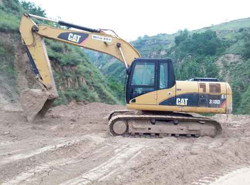 山西出售转让二手7675小时2008年卡特彼勒320D挖掘机