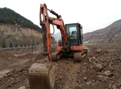 山西出售转让二手7000小时2011年久保田KX163挖掘机