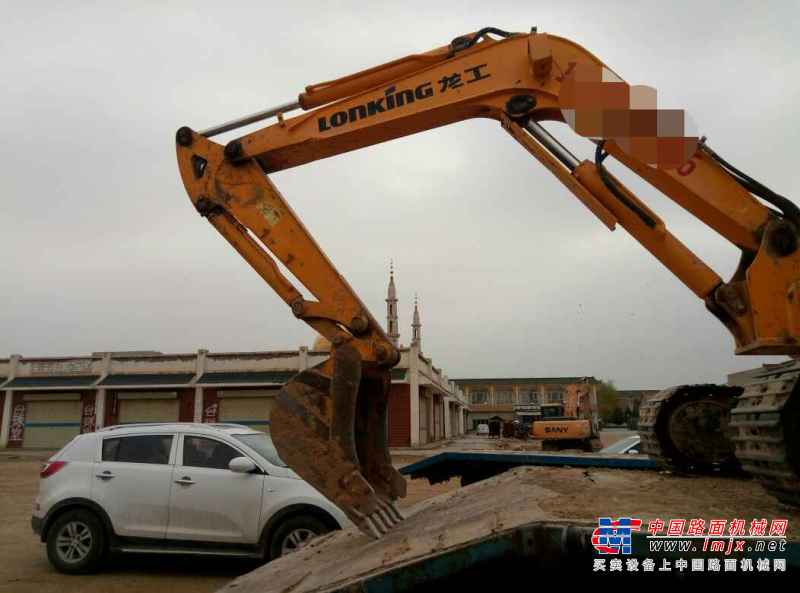 宁夏出售转让二手6000小时2011年龙工LG6065挖掘机