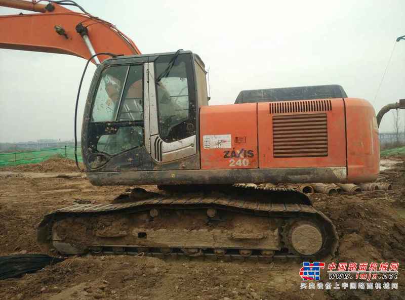 陕西出售转让二手9419小时2010年日立ZX240挖掘机