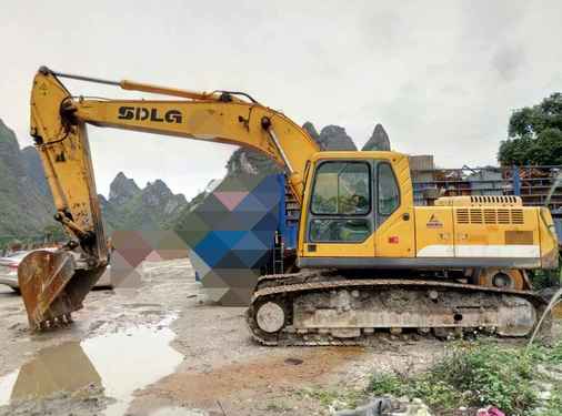 广西出售转让二手5000小时2011年临工LG6250挖掘机