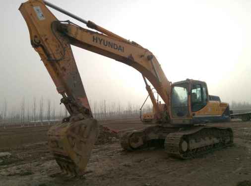 宁夏出售转让二手8000小时2013年现代R305LC挖掘机