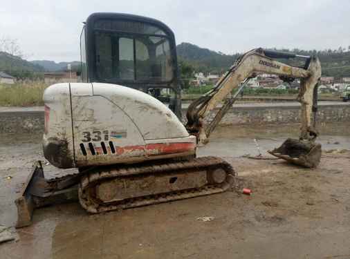 广东出售转让二手5800小时2011年山猫MX331挖掘机