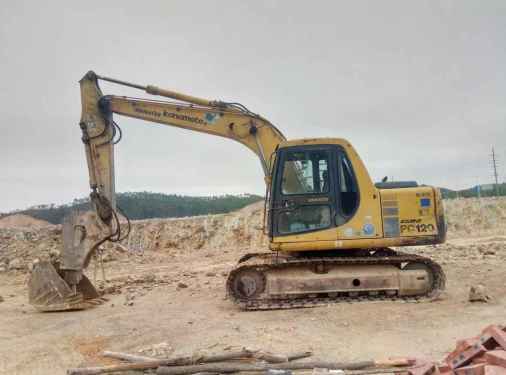 广西出售转让二手7580小时2008年小松PC120挖掘机