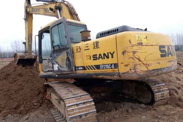 山西出售转让二手7631小时2008年三一重工SY215C挖掘机