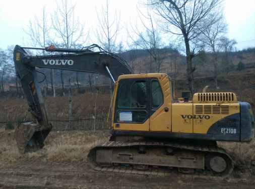 陕西出售转让二手7526小时2007年沃尔沃EC210B挖掘机