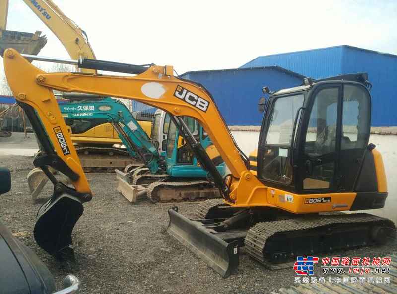 陕西出售转让二手11小时2015年JCBJS8061挖掘机