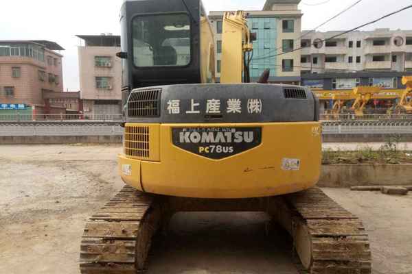 广东出售转让二手3000小时2008年小松PC78US挖掘机