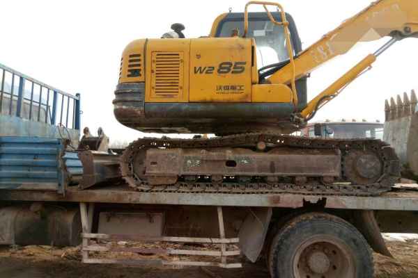 宁夏出售转让二手6000小时2011年沃得重工W285挖掘机