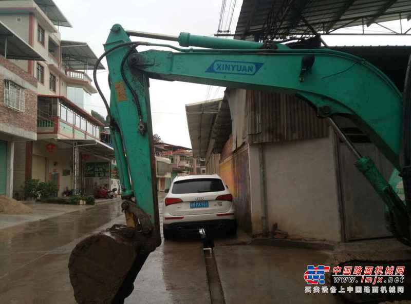 广东出售转让二手5000小时2012年新源机械XY60挖掘机