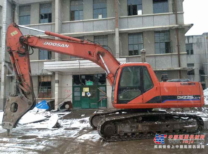 陕西出售转让二手10000小时2005年大宇DH220LC挖掘机