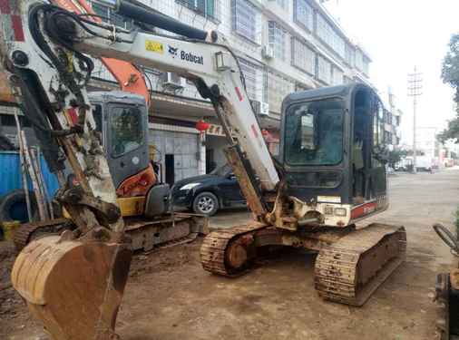 广东出售转让二手11000小时2005年山猫MX337挖掘机