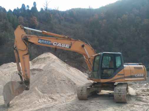 陕西出售转让二手6000小时2008年凯斯CX210B挖掘机
