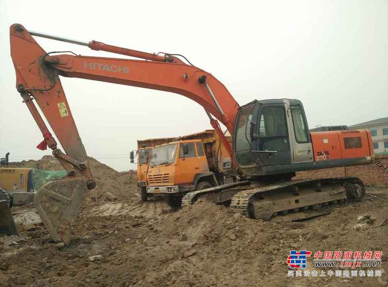 陕西出售转让二手6100小时2011年日立ZX240LC挖掘机