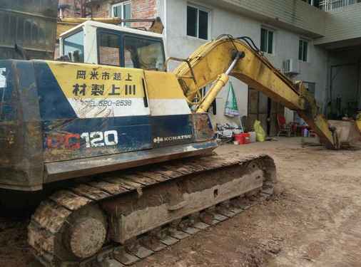 广东出售转让二手8727小时2006年小松PC120挖掘机