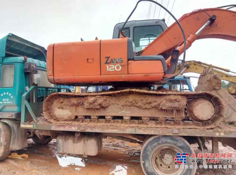 广西出售转让二手10000小时2009年日立ZX120挖掘机