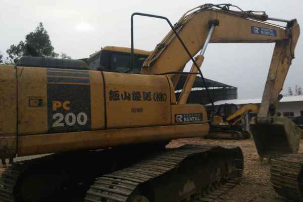 广东出售转让二手9057小时2006年小松PC200挖掘机