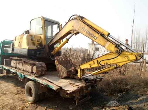 宁夏出售转让二手9000小时2008年现代R60挖掘机