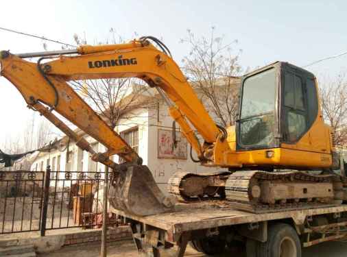 宁夏出售转让二手6000小时2010年龙工LG6085挖掘机
