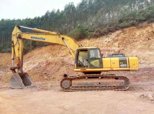 广西出售转让二手13000小时2009年小松PC450挖掘机