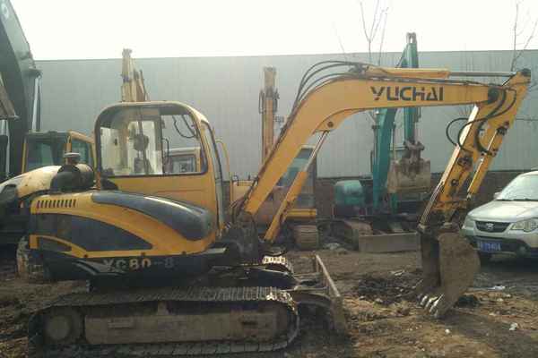 陕西出售转让二手6000小时2009年玉柴YC60挖掘机