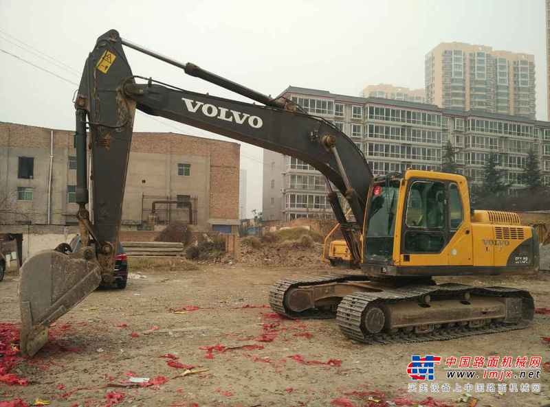 陕西出售转让二手4857小时2009年沃尔沃EC210BLC挖掘机