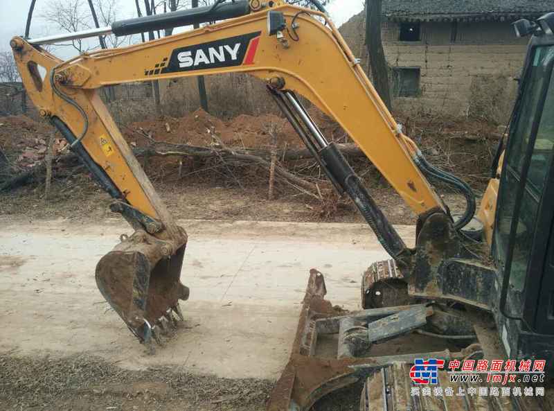 陕西出售转让二手2750小时2015年三一重工SY55C挖掘机