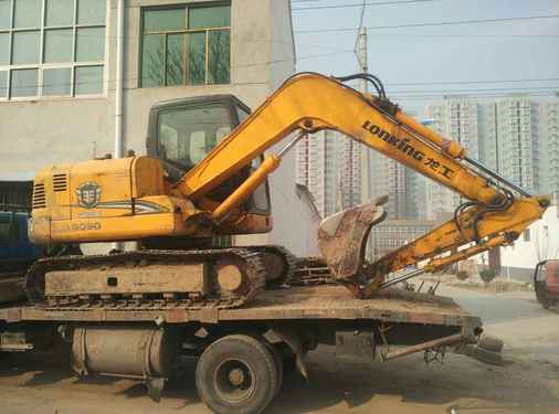 陕西出售转让二手6856小时2011年龙工LG6090挖掘机