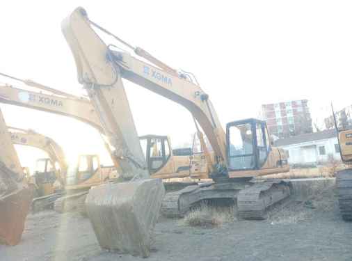 山西出售转让二手4000小时2011年厦工XG825LC挖掘机