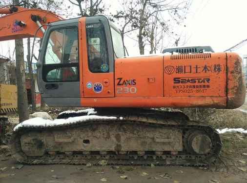 陕西出售转让二手6173小时2010年日立ZX230挖掘机