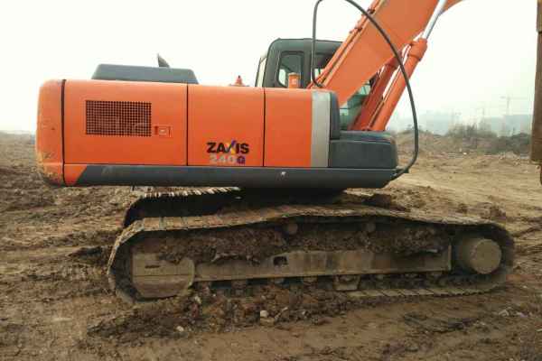 陕西出售转让二手4553小时2011年日立ZX240挖掘机