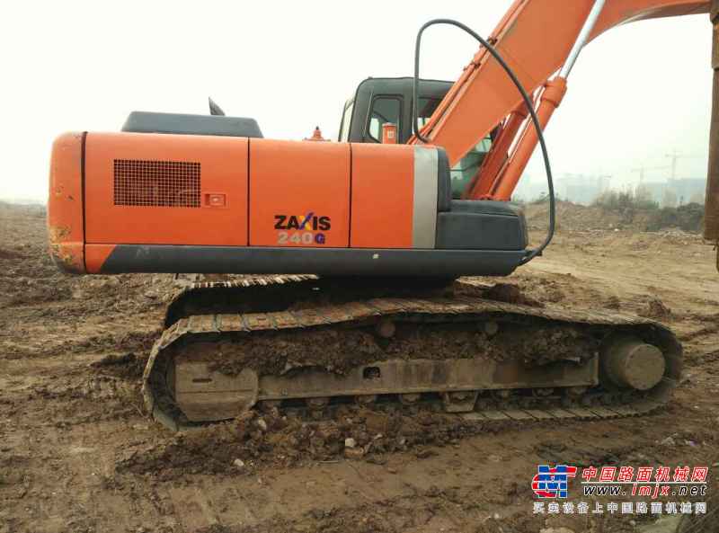 陕西出售转让二手4553小时2011年日立ZX240挖掘机